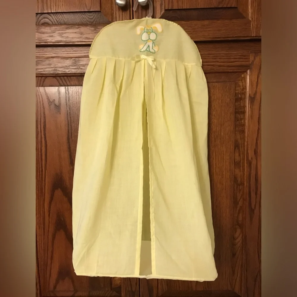 Yellow Nursery Diaper Holder